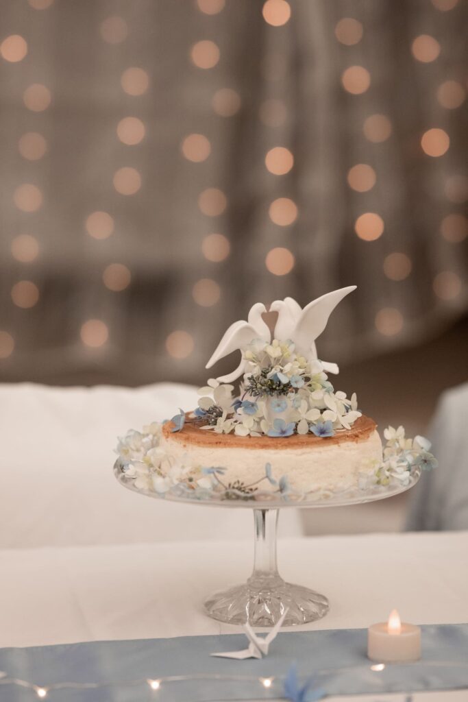 Bride and groom celebrating their wedding at Beaverton Event Center