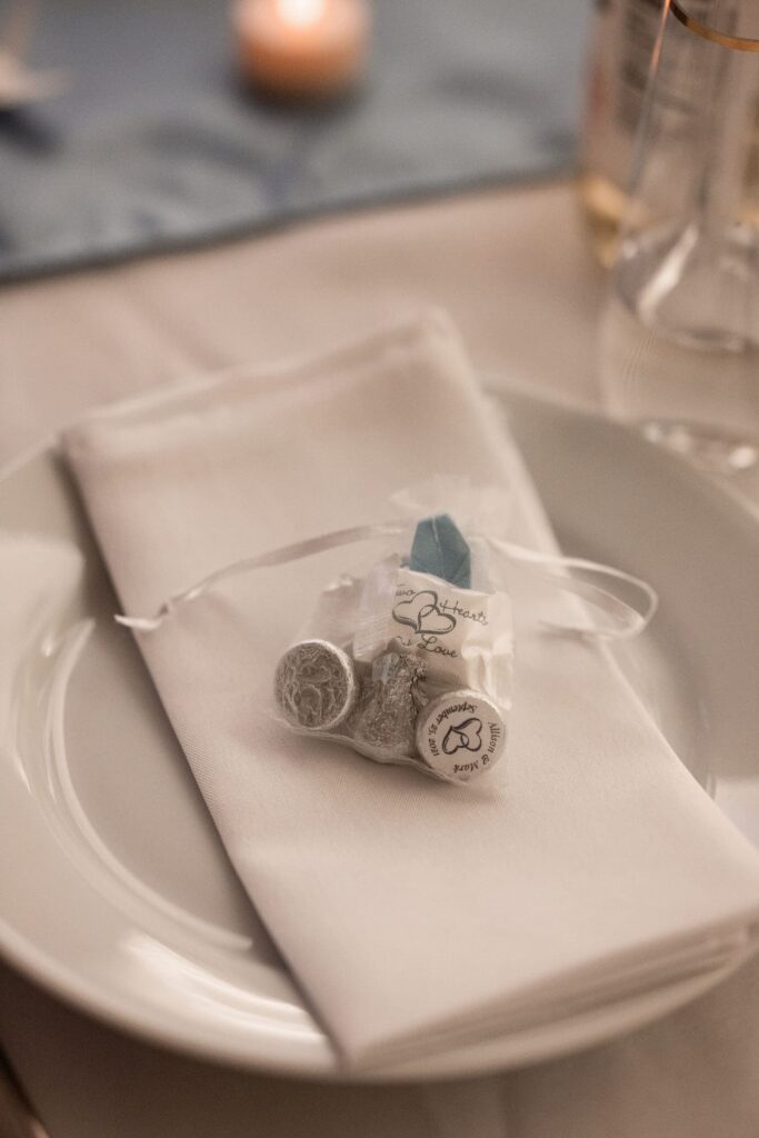 Bride and groom celebrating their wedding at Beaverton Event Center